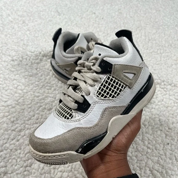 Size 11 (PS) - Jordan 4 Retro Mid Military Black